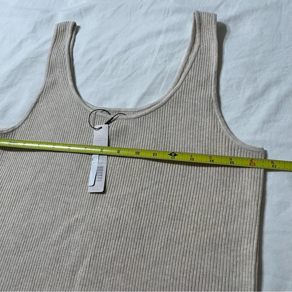 NWT NIC+ZOE Rib Tank‎ Top in Sandshell_6